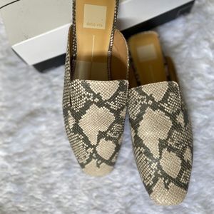 Dolce Vita Stella Snake Print Flats